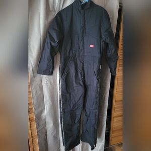 NWT Dickies Duck Insulated Coveralls Black